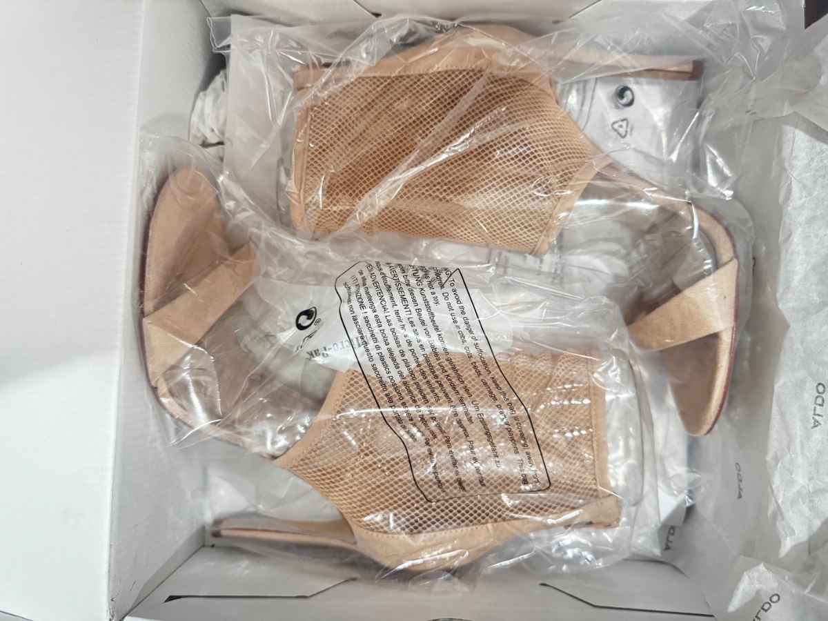 נעלי עקב Aldo דגם ELALINI מידה 38 צבע ניוד — תמונה 2 מתוך 5