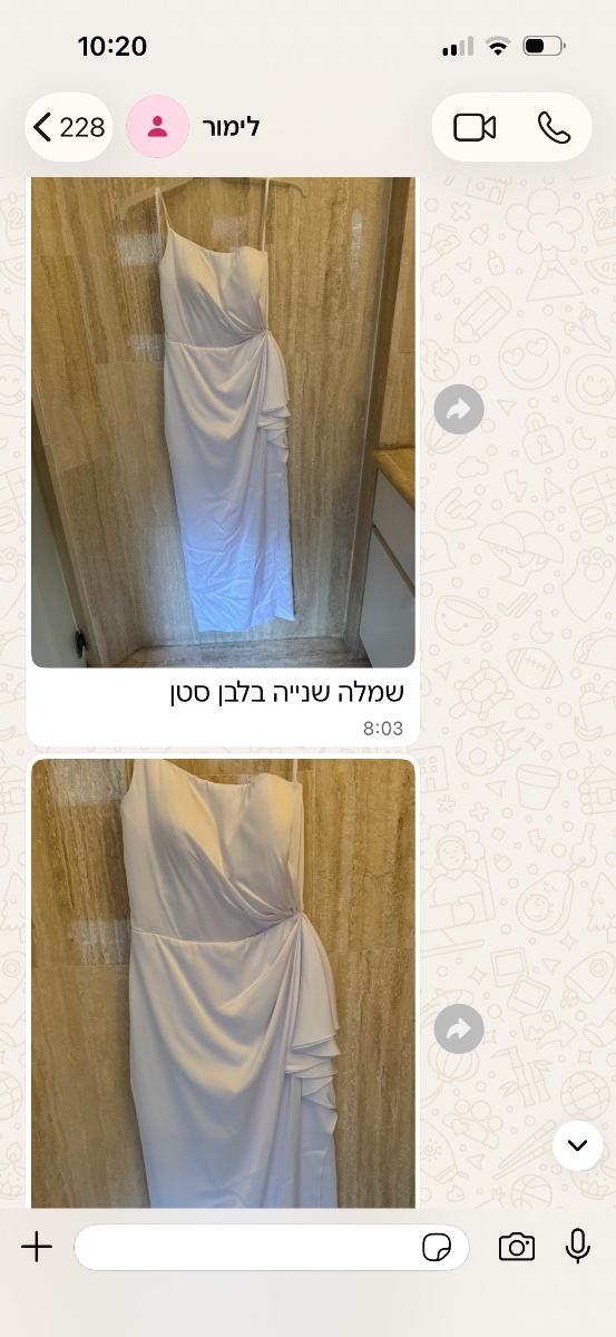 שתי שמלות כלה — תמונה 2 מתוך 2